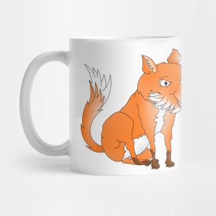 Bushy Tailed Fox Mug